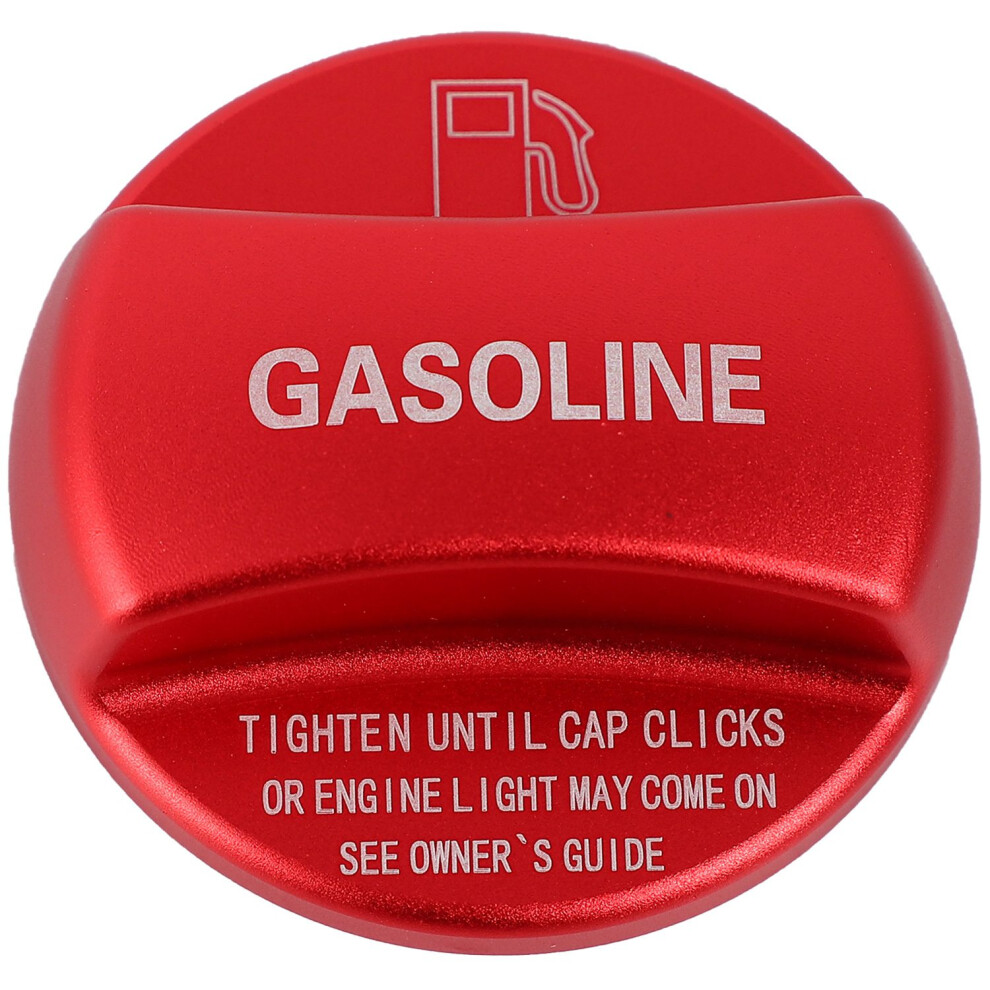 Aluminum Alloy Fuel Tank Cap Cover Trim For X1 X2 X3 X4 X5 X6 F10 F15 F16 F25 F26 F30 F34 F35 F48 F47 G30 G38( Gasoline) Red 6034187867235