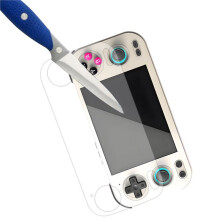 Portable for Anbernic RG476H Tempered Glass Screen Protector for RG476H Game Console Full Screen HD Tempered Glass Film
