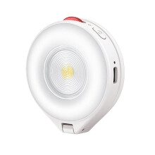 TELESIN Rechargeable Magnetic Mobile Phone Selfie Light - Portable LED Fill Light for Selfies Photography Live Streaming A