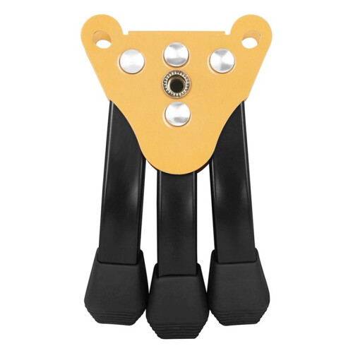 Flute Clarinet Stand Foldable and Removable Bold Yellow Base 1