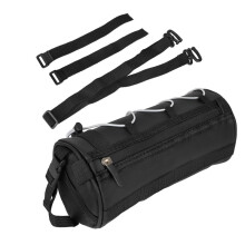 Bolsa para Manillar de Bicicleta de 2,5 L, Multifunción, Portátil, Impermeable, con Cremallera, para Accesorios de Bicicleta.