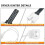 DC47-00022A Dryer Igniter for  Dryer Bracketless Flat Style Ignitor Replacement for 31001556 WP33002789 2