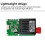 TTL Optical Transceiver Module 80KM Optical End Device Dedicated Optical Port Interface Module UART/SBUS 2