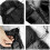4-Season Camping Sleeping Bag Warm Cotton Mummy Envelope Black 4