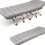 Foam Mattress for Travel (Gray) 3