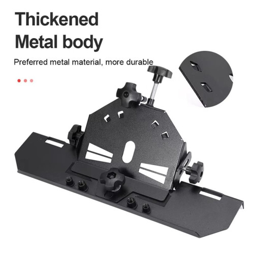 Angle Grinder Chamfering Tool FourHole Chamfering Bracket 45-Degree Angle Cutting Bracket for Tile Trimmer Grinder B 2