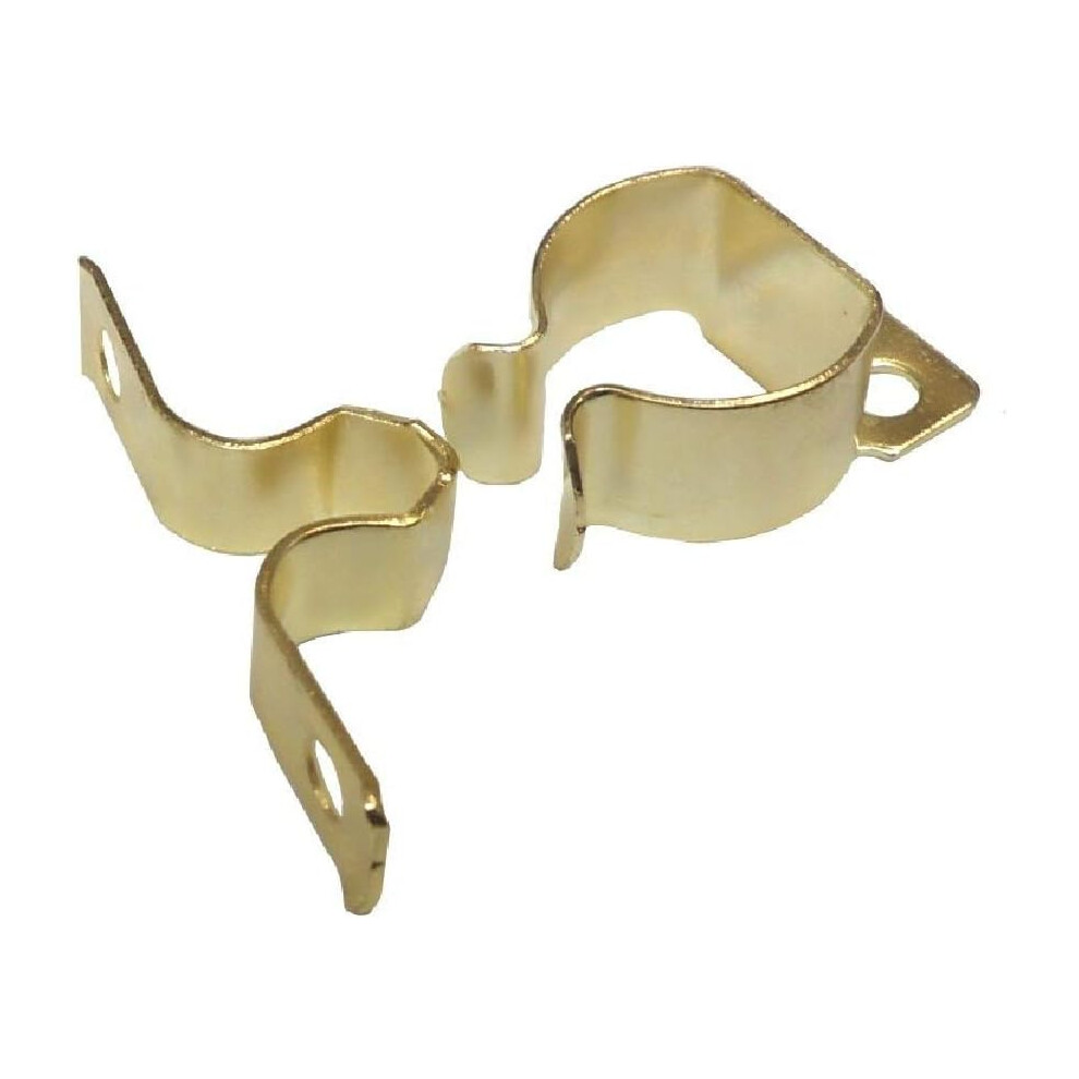 Dzina Cupboard Cabinet Gripper Catch, 32Mm, Brass Plated, Pack Of 12 5057670086136