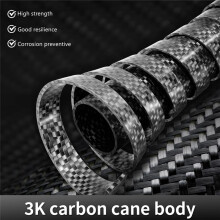 BSWOLF 2pcs Trekking Poles Carbon Fiber Walking Sticks Ultra-Light Telescopic Outdoor Hiking Climbing Cane