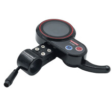 NJ-AOXIONG AX-HB02 Electric Scooter Dashboard Meter+ Button 36V 48V Adjustable 6PIN for Electric Scooter