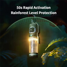 FLEXTAILGEAR Mosquito Repellent & Camping Lamp - 4800mAh Battery, Ideal for Hiking, Backpacking & Outdoor Adventures
