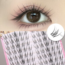 Fluffy Cluster Eyelashes for Beginners - Natural Look