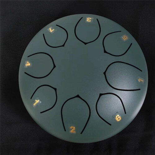 Tambor Oco de Seis Polegadas e Oito Tons, Instrumento de Cura Sonora Agradável, Tambor de Mão Infantil, Tambor para Esquecer As Preocupações 1