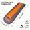 3-Season Lightweight Sleeping Bag for Hiking Camping 4