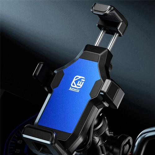 Motorcycle Phone Mount com Trava Antirroubo, Compatível com para Telefones de 4,7 A 7,2 Polegadas, Amortecimento de Vibração 1