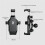 Motorcycle Phone Mount com Trava Antirroubo, Compatível com para Telefones de 4,7 A 7,2 Polegadas, Amortecimento de Vibração 9