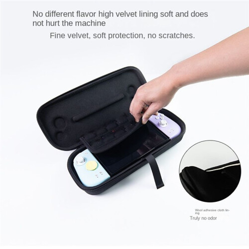 Mobapad Storage Bag Hard Carrying Case for /OLED Zipper Shell Shockproof Protective Cover 2