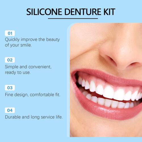 Silicone Denture Set for Teeth Protection