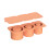 (Orange) Lid Ice Cube Tray for Whiskey Cocktails 1