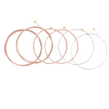 A331 6 pièces .011-.052 Cordes acoustiques à boules dorées