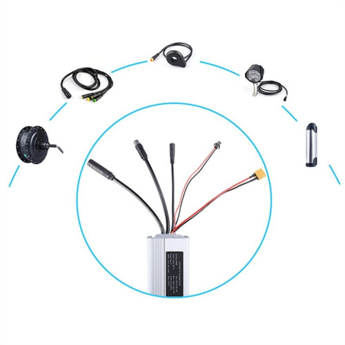For G062 Hub Motor 48V 30A 1000W Controller UART Ebike Motor Controller Replacement Electric Bicycle Accessories 1