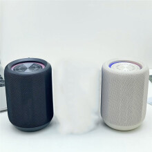 Altoparlante Portatile con Luci LED Colorate Ultra Bass per Uso Interno Ed Esterno Altoparlante Wireless Nero