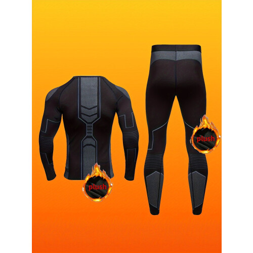 Men's Thermal Full Sleeve Underwear Set 1