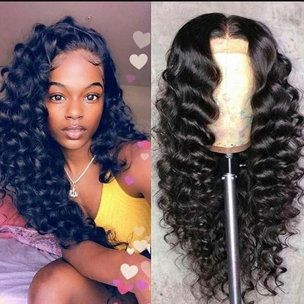 Hue-Grain Brazilian Curly Synthetic Wig For Women Halloween Party
