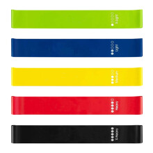 5Pcs Leg & Glute Resistance Bands - Skin-Friendly, Portable