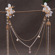 Bridal Tassel Hairpins for Wedding Headdress