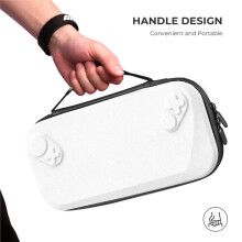 For   Ally Storage Case Shockproof Carry Bag Portable Hard Case with Zipper for Handheld Game Consoles