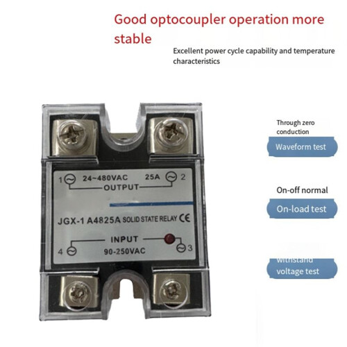 AC Control AC Single Phase Solid State Relay Single Phase SSR AA Solid State Relay 40AA