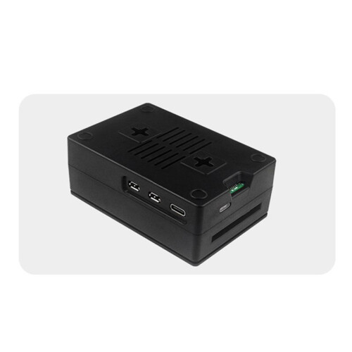 For Raspberry Pi 5 ABS Case for 3.5 Inch Display Screen Radiator Cooling Fan Installation 2