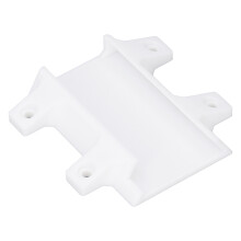 Ethernet Adapter Wall Mount White ABS Heavy Duty & Reliable Bracket