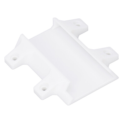 Ethernet Adapter Wall Mount White ABS Heavy Duty & Reliable Bracket