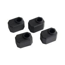 2Pcs Black Silicone Case High Temperature Resistance 3D Printer Parts for Prusa MK4