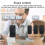 Tuya Zigbee Temperature  Sensor AC85-265V/USB5V APP Remote Control  Timing   1M 10
