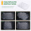 360 Rotating Lazy Susans for Refrigerator Rectangular Fridge Organizer Cabinet Tray Refrigerator Organizers and Storage 5