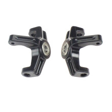 2 Peças Frente Direção Copo Blocos de Direção com Rolamento para 104001 1/10 RC Carro Frente Direção Copo Engrenagem Capa