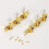 2 Sets of Classical-Gold-Proof Knobs White-Headed Classical Guitar String Buttons Guitar Tuning Guitar Accessories 5