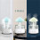 2X Rain Cloud Humidifier Ultrasonic Atomizer Aromatherapy Machine Atomizer Household Power Supply 5V 2A Non-Rechargeable 7