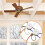 2X Ceiling Fan  Kit ZE-208S E89885 3 Speed 4 Wire Pull Chain, Ceiling Fan Parts,  Speed Control 2