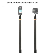 Bastão de Selfie Invisível de Fibra de Carbono 300CM Bastão de Selfie Retrátil para X3/GO3// Bastão de Selfie A