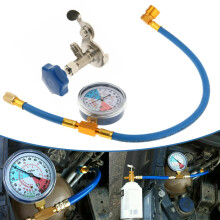 Car R134A A/C Air Conditioning Refrigerants Recharge Charging Hose Pipe Gauge Accessories
