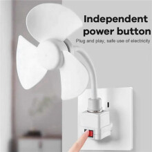 2X Ventilatore Universale Avvitato E27, Ventilatore da Soffitto con Base Filettata E27 A 3 Pale, Ventola di Raffreddamento A Basso Rumore