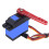 Alumínio 1,5 Polegadas 1,75 Polegadas 2,0 Polegadas 25T Braço de Direção Estendido Servo Horn M3 3 Furos para Carro RC SCX10 RC Toy Parts Vermelho 4