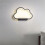 Cloud Design Decor Wall Light 220v Embedded Sconce Cloud Shape Wall Light Light Indoor Bedroom Wall Lamp Living Room B 6