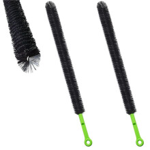 2 Stück 17 Zoll (Ca. 43 cm) Lange, Flexible Abflussbürsten für Küche, Dusche und Badewanne