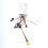 48V 25A 1200W JP Borstelloze -Motor Elektrische Scooterfietscontroller Sing Drive-Motorcontroller 2