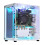 For Raspberry Pi 5 Case, Micro-type Desktop Case with Active Cooler, PWM Fan, RGB Lighting Bar,  Tower PC Case 3