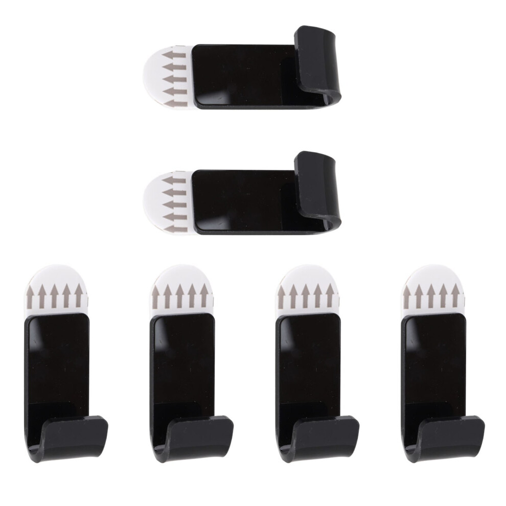 Floating Record Shelf Black Acrylic 30 Set Punch-Free Wall Mount For Vinyls 4941385106511
